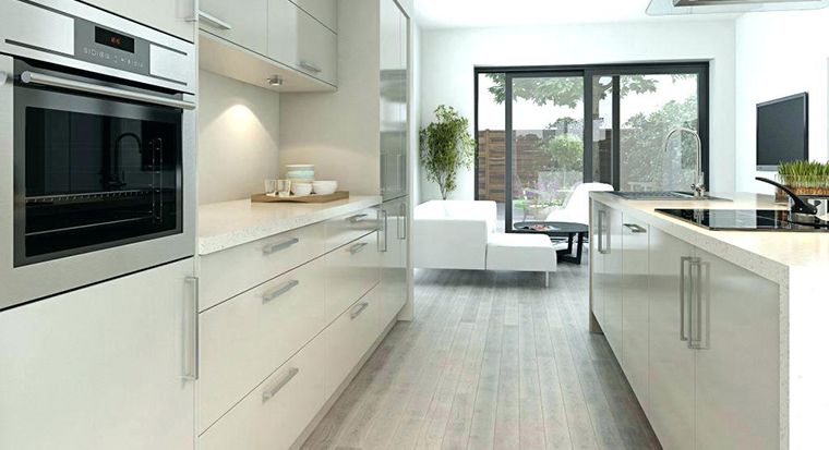 flat laminate cabinets