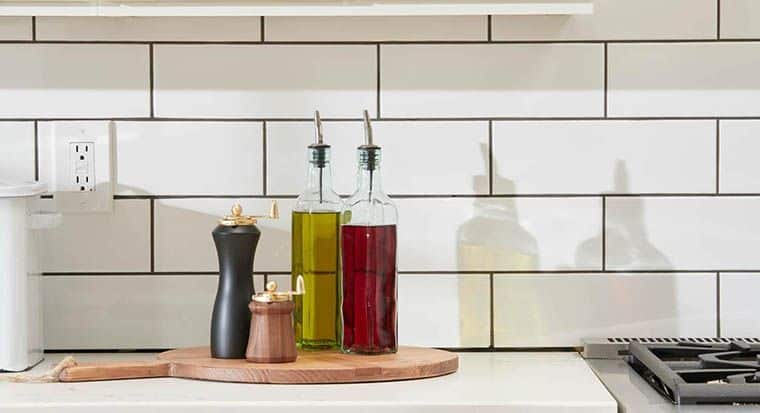 oil products in kitchen