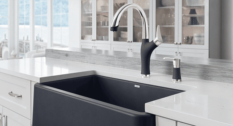 curved corners with sink